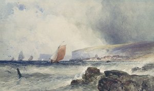 Coast Scene by William Callow